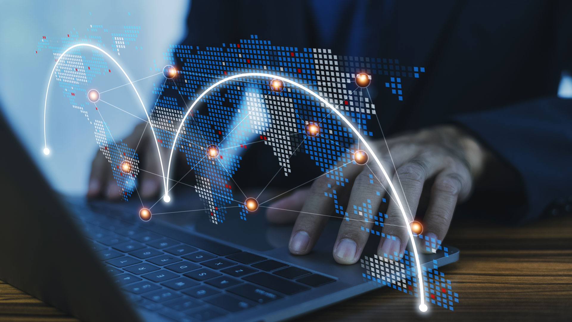 Logistics professional analyzing data, leveraging Venndove’s Supply Chain Consulting services for optimized supply chain strategy.